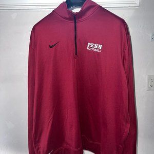 UPenn Football Nike Quarter Zip (XXL)